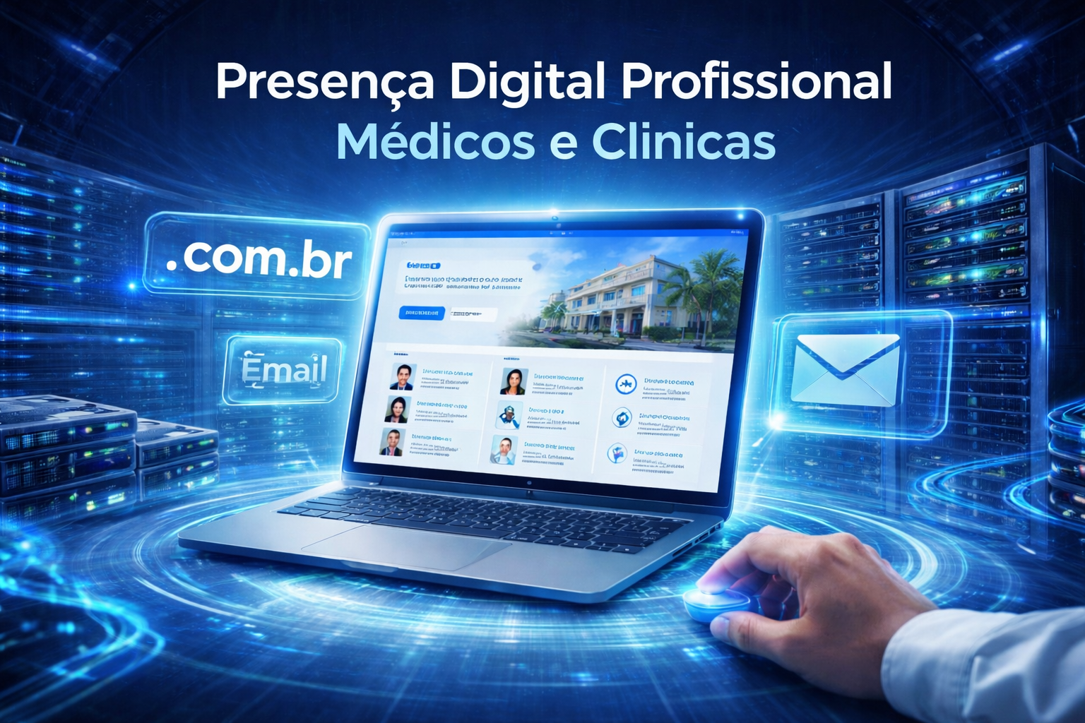 Presença digital profissional para médicos e clínicas